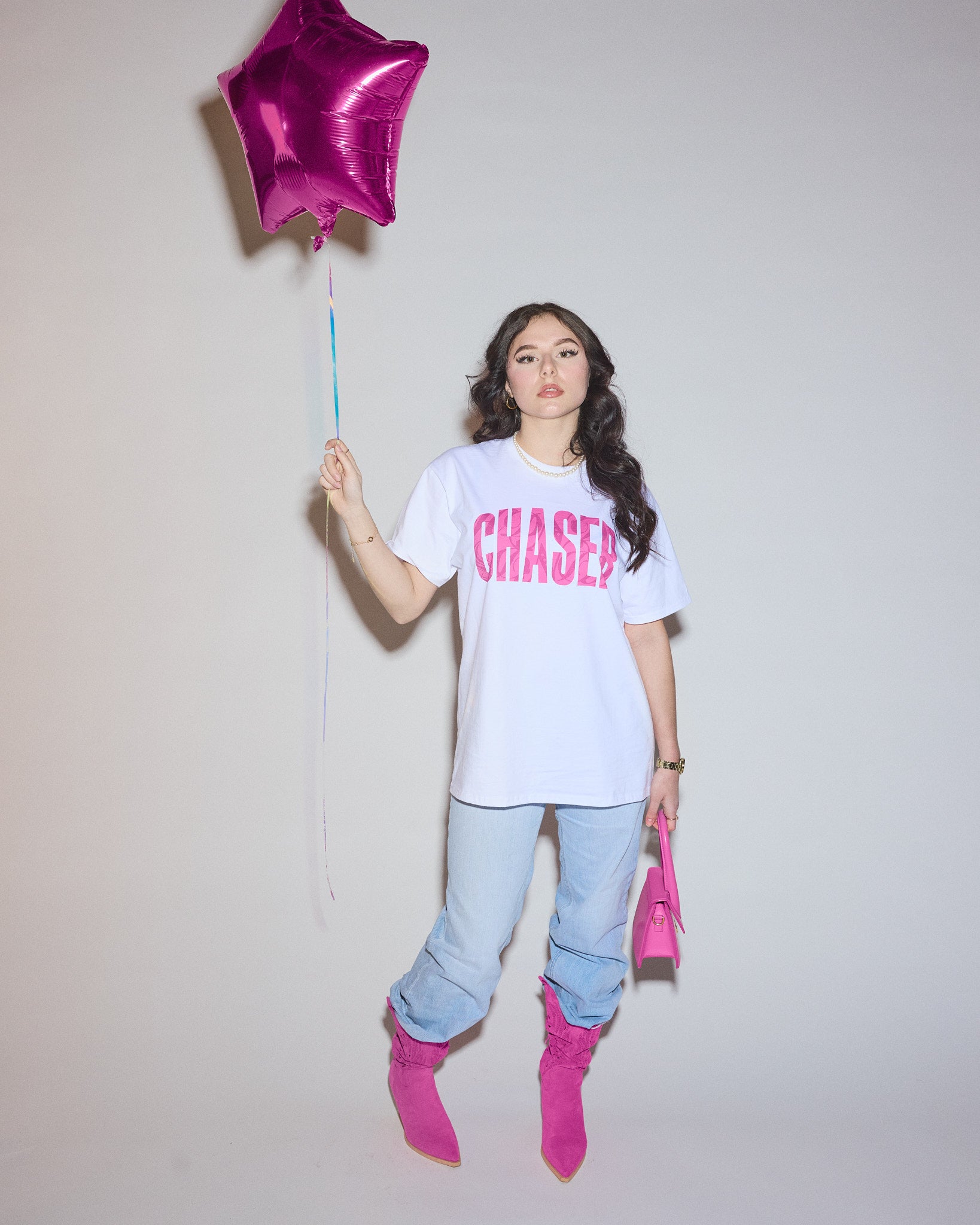 T-SHIRT CHASER ROSE