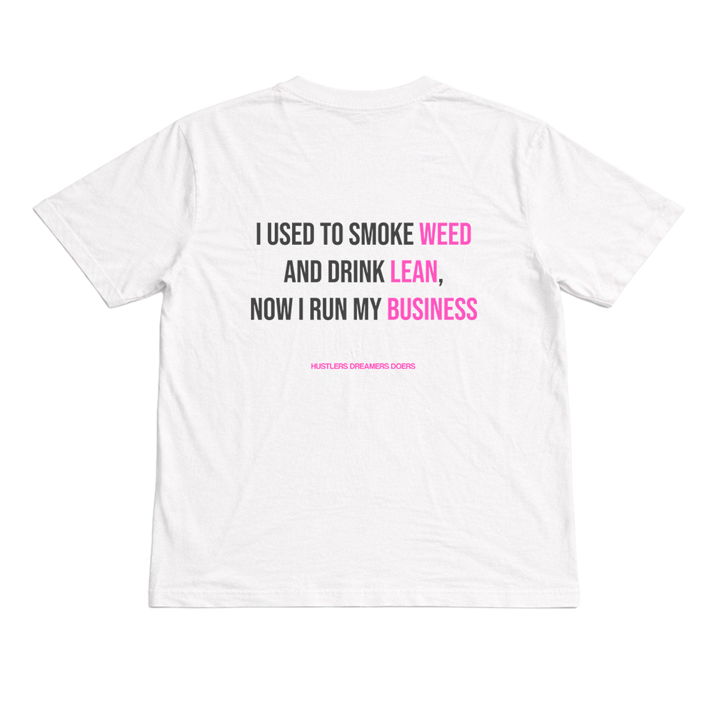 T-Shirt "I USED TO" Rose - HDD