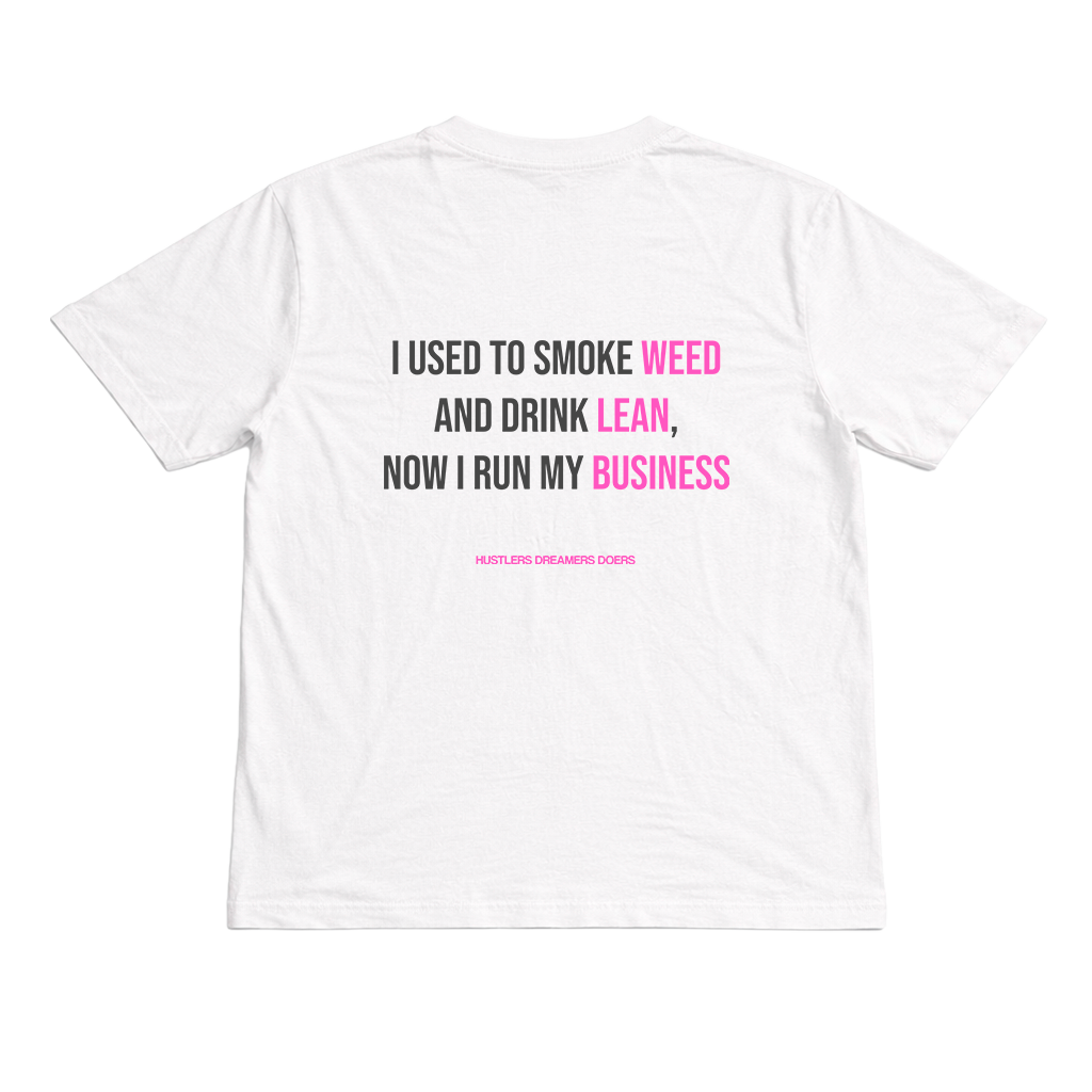T-Shirt "I USED TO" Rose - HDD