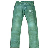 Denim Levi's 501 "OLIVE GREEN" - HDD PARIS