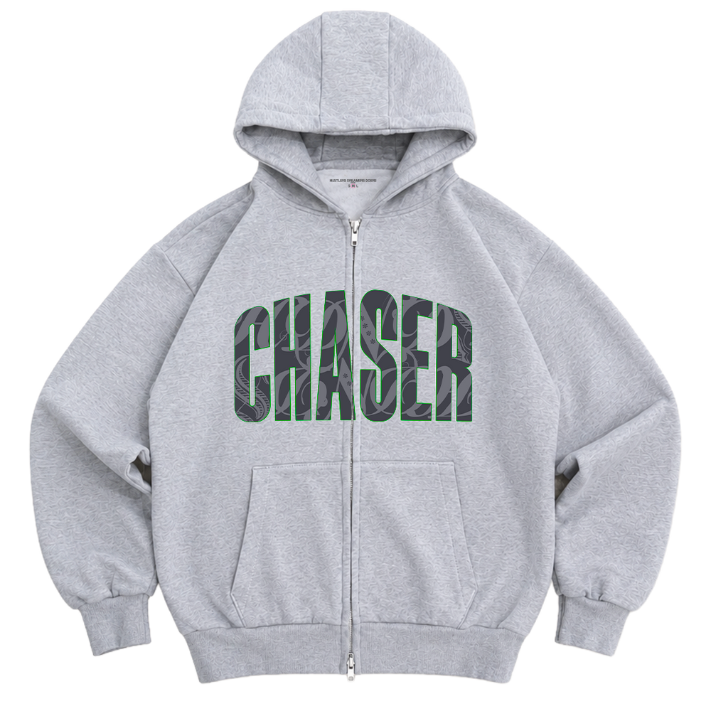 Hoodie zip "CHASER" Nocturne - HDD PARIS