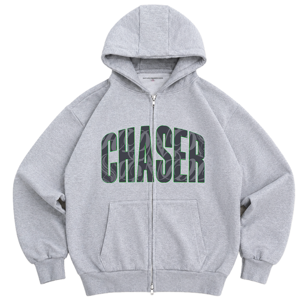 Hoodie zip "CHASER" Nocturne - HDD PARIS