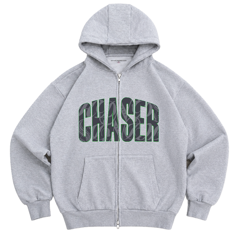 Hoodie zip "CHASER" Nocturne - HDD PARIS