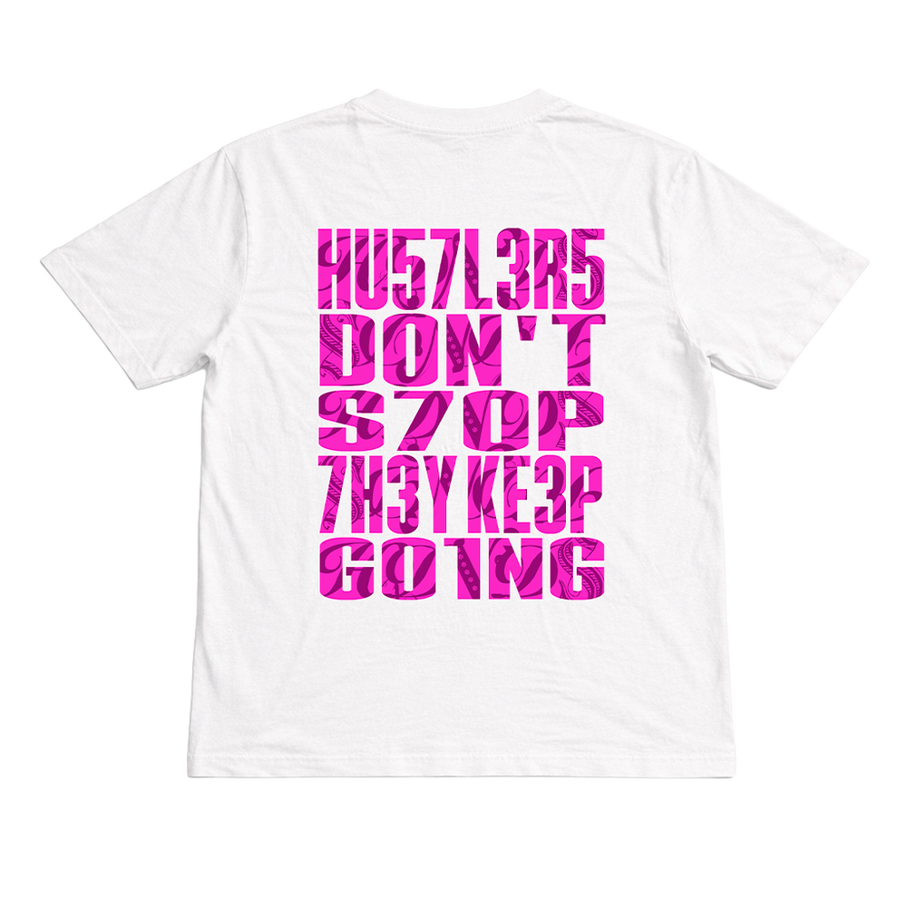 T-Shirt CLASSIC CHASER Rose - HDD PARIS